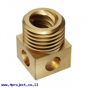 אום לבורג הנעה 8mm, תנועה של 8 מ"מ לסיבוב - רכיב החלקה ב-goTUBE