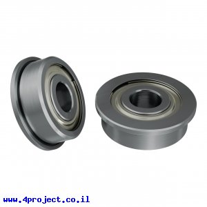 מיסב בעל שפה 5x14x5 מ"מ - F605ZZ