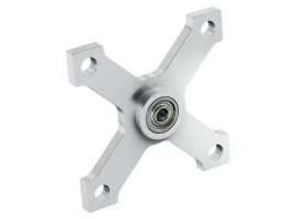 תמונה של מוצר חיבור מיסב שטוח (40x40mm) לציר 3 מ"מ
