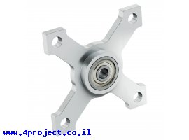 תמונה של מוצר חיבור מיסב שטוח (40x40mm) לציר 4 מ"מ