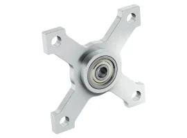 תמונה של מוצר חיבור מיסב שטוח (40x40mm) לציר 4 מ"מ