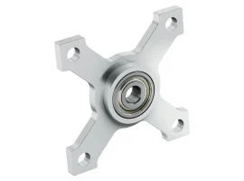 תמונה של מוצר חיבור מיסב שטוח (40x40mm) לציר 5 מ"מ