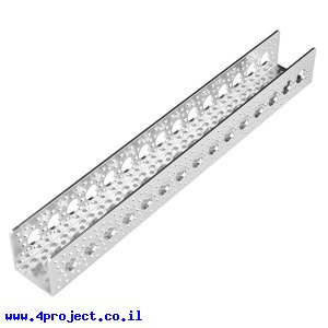 פרופיל אלומיניום של Actobotics - אורך 12.0" (304.8 מ"מ)