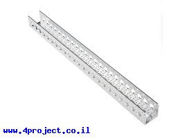 תמונה של מוצר פרופיל אלומיניום של Actobotics - אורך 18.0" (457.2 מ"מ)
