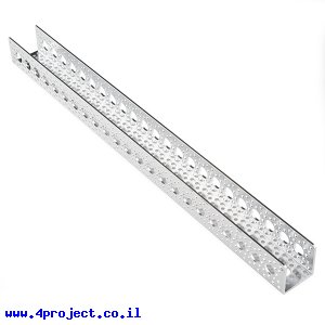 פרופיל אלומיניום של Actobotics - אורך 18.0" (457.2 מ"מ)