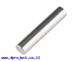 תמונה של מוצר מוט פלדה 1/4" (6.35 מ"מ) בצורת D - אורך 1.25" (31.75 מ"מ)