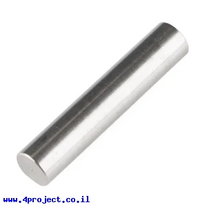 מוט פלדה 1/4" (6.35 מ"מ) בצורת D - אורך 1.25" (31.75 מ"מ)