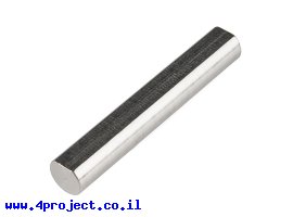 תמונה של מוצר מוט פלדה 1/4" (6.35 מ"מ) בצורת D - אורך 1.50" (38.1 מ"מ)