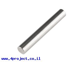 תמונה של מוצר מוט פלדה 1/4" (6.35 מ"מ) בצורת D - אורך 1.75" (44.45 מ"מ)