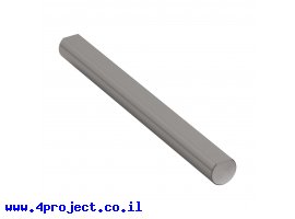 תמונה של מוצר מוט פלדה 1/4" (6.35 מ"מ) בצורת D - אורך 2.50" (63.5 מ"מ)