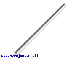 תמונה של מוצר מוט פלדה 1/4" (6.35 מ"מ) בצורת D - אורך 5.00" (127 מ"מ)