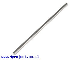 תמונה של מוצר מוט פלדה 1/4" (6.35 מ"מ) בצורת D - אורך 7.00" (177.8 מ"מ)