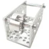 ספייסר אלומיניום נקבה/נקבה 6-32 - אורך 0.375" (9.525 מ"מ) - חבילה של 4