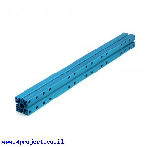 פרופיל אלומיניום 24x24 מ"מ - אורך 312 מ"מ - דגם קודם