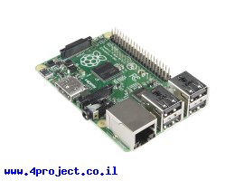 תמונה של מוצר כרטיס פיתוח - Raspberry Pi - דגם B+
