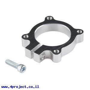 רכזת מתהדקת לתבנית חורים 1.50" לציר 1" - חיבור קדמי עם הברגה