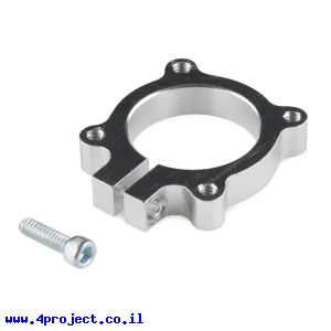 רכזת מתהדקת לתבנית חורים 1.50" לציר 1" - חיבור קדמי עם הברגה
