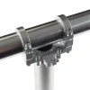 רכזת מתהדקת לתבנית חורים 1.50" לציר 1" - חיבור קדמי עם הברגה