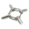 רכזת מתהדקת לתבנית חורים 1.50" לציר 1" - חיבור קדמי עם הברגה