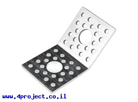 תמונה של מוצר חיבור 45 מעלות לפרופיל 1.50"