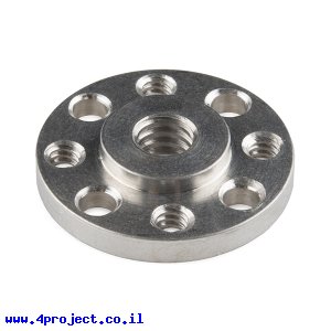 חיבור עגול לתבנית חורים של 0.770" עם הברגה 1/4-20" לחיבור מצלמות