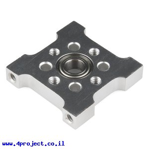 חיבור מיסב ריבועי לציר 1/4" (6.35 מ"מ)
