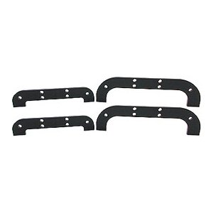 רגלית גדולה (דגם B) לפרופילי אלומיניום של Actobotics - זוג