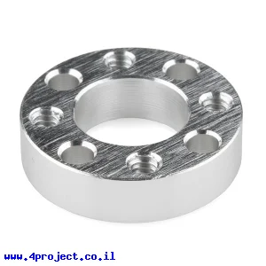 ספייסר לתבנית 0.770" של Actobotics - אורך 1/4" (6.35 מ"מ)