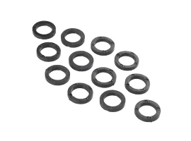 תמונה של מוצר ספייסר פלסטיק 1/4" עובי 1/16" - חבילה של 12