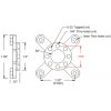מחזיק מנוע צעד NEMA 17 מסדרת Actobotics
