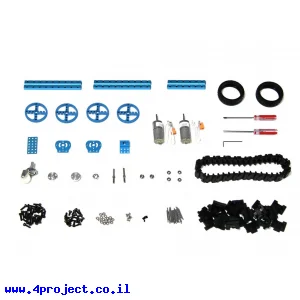 קיט רובוטיקה למתחילים של Makeblock (ללא אלקטרוניקה)