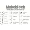 קיט רובוטיקה למתחילים של Makeblock (ללא אלקטרוניקה)