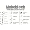 קיט רובוטיקה למתחילים של Makeblock (ללא אלקטרוניקה)