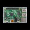 מארז פלסטיק לכרטיסי Raspberry PI דגם B+ - שקוף