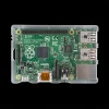 מארז פלסטיק לכרטיסי Raspberry PI דגם B+ - שקוף
