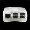 מארז פלסטיק לכרטיסי Raspberry PI דגם B+ - שקוף