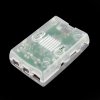 מארז פלסטיק לכרטיסי Raspberry PI דגם B+ - שקוף