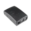 מארז פלסטיק לכרטיסי Raspberry PI דגם B+ - שחור
