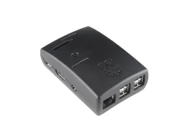 תמונה של מוצר מארז פלסטיק לכרטיסי Raspberry PI דגם B+ - שחור
