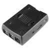 מארז פלסטיק לכרטיסי Raspberry PI דגם B+ - שחור