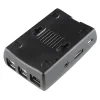 מארז פלסטיק לכרטיסי Raspberry PI דגם B+ - שחור