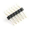 מחבר שורה זכר - 1x6 שוכב - להלחמת SMD