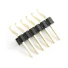 מחבר שורה זכר - 1x6 שוכב - להלחמת SMD