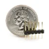 מחבר שורה זכר - 1x6 שוכב - להלחמת SMD