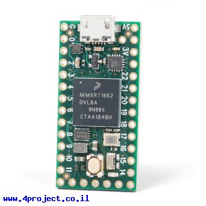 כרטיס פיתוח Teensy 4.0 - ללא מחברים