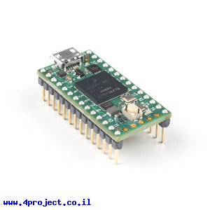 כרטיס פיתוח Teensy 4.0 - עם מחברים
