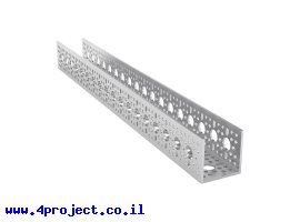 תמונה של מוצר פרופיל אלומיניום goBILDA סדרה 1120 - אורך 456 מ"מ, 18 חורים