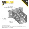 פרופיל אלומיניום goBILDA סדרה 1120 - אורך 360 מ"מ, 14 חורים