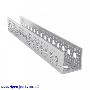 פרופיל אלומיניום goBILDA סדרה 1120 - אורך 360 מ"מ, 14 חורים