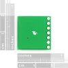 חיישן תאוצה שני צירים +/-1.2g דגם ADXL213AE